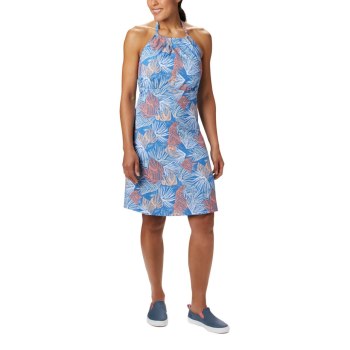 Columbia PFG Armadale II Halter Top, Vestidos Azules Para Mujer | 678013-TIY